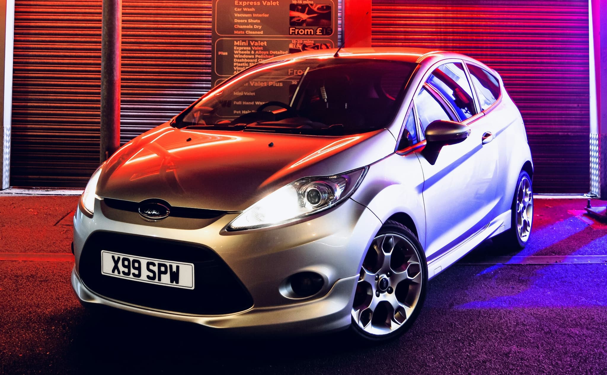 Ford Fiesta hero shot