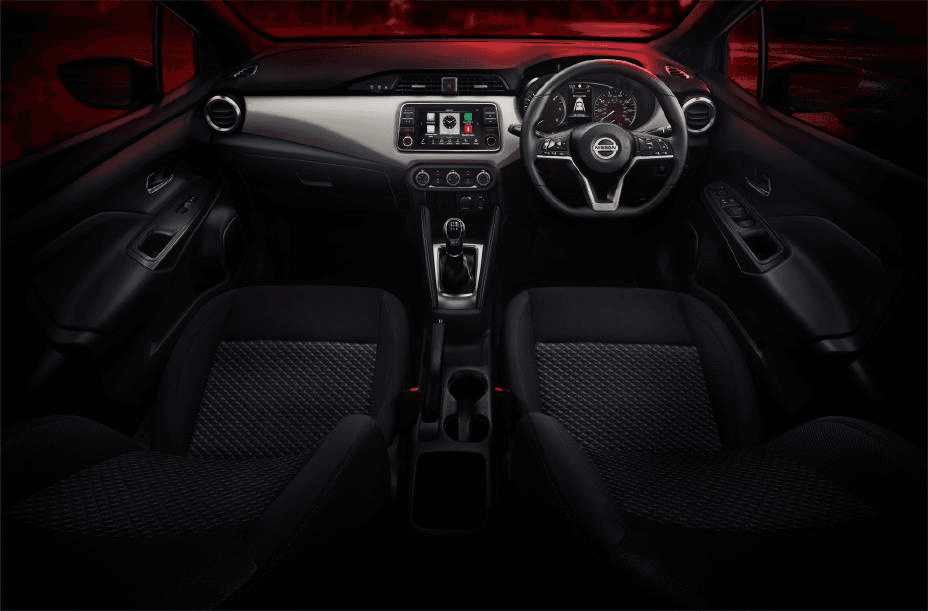 Nissan Micra Kiiro dashboard interior grey