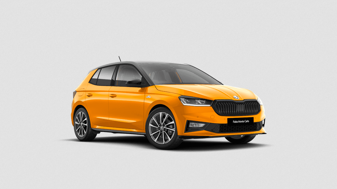 Skoda Fabia automatic hatchback side profile