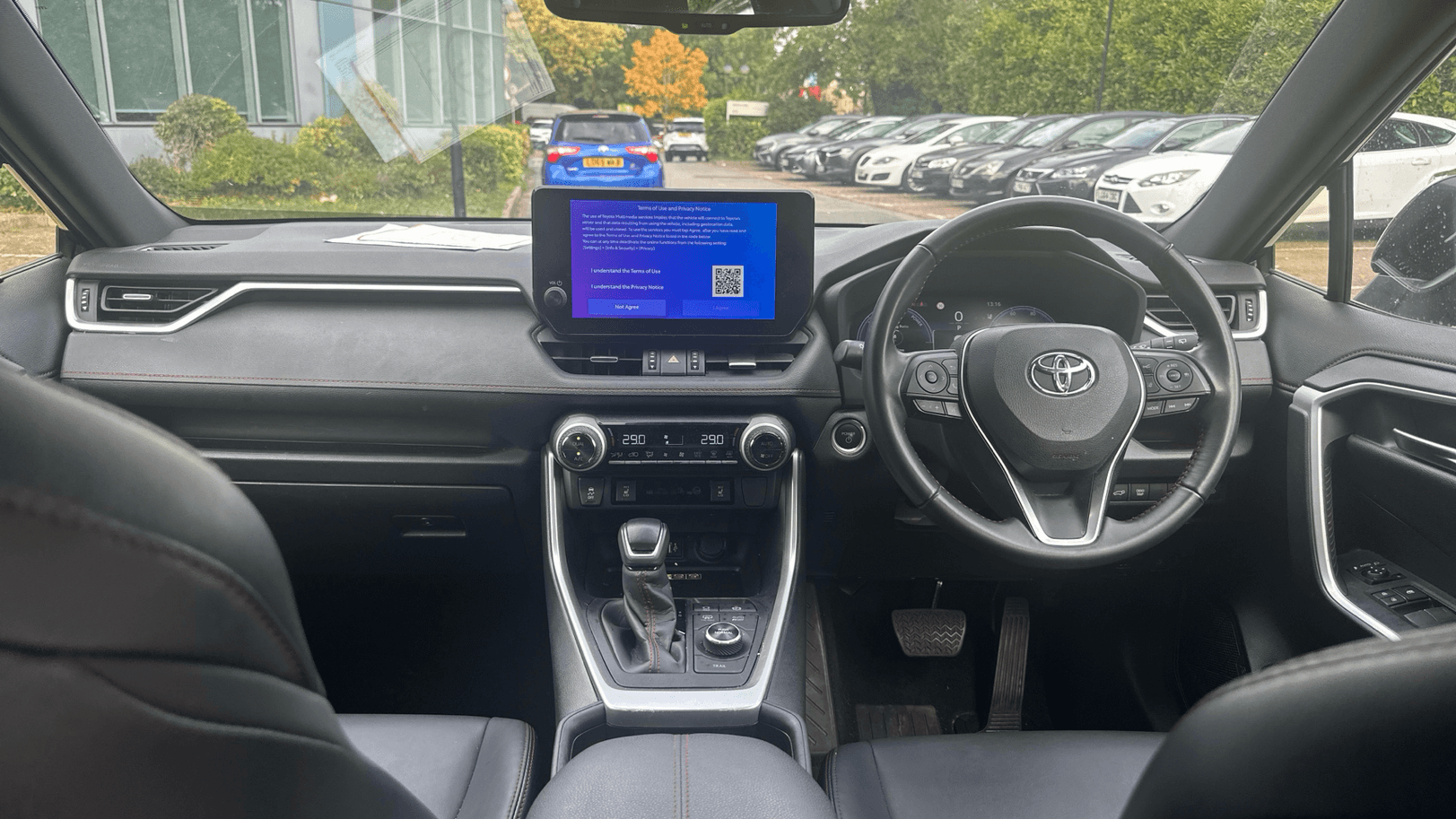 Toyota RAV4 interior dashboard