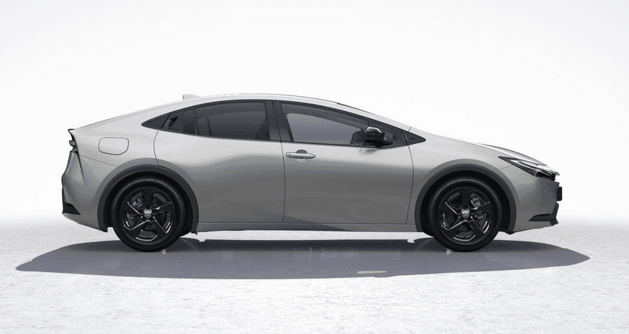 Used Toyota Prius hybrid hatchback side view