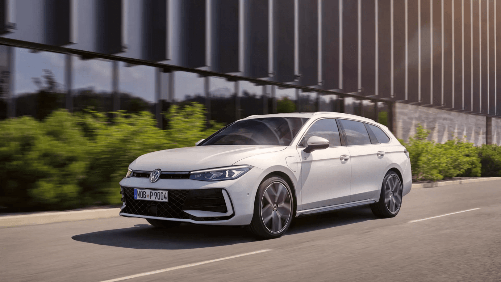 Volkswagen Passat Estate R-Line on the road
