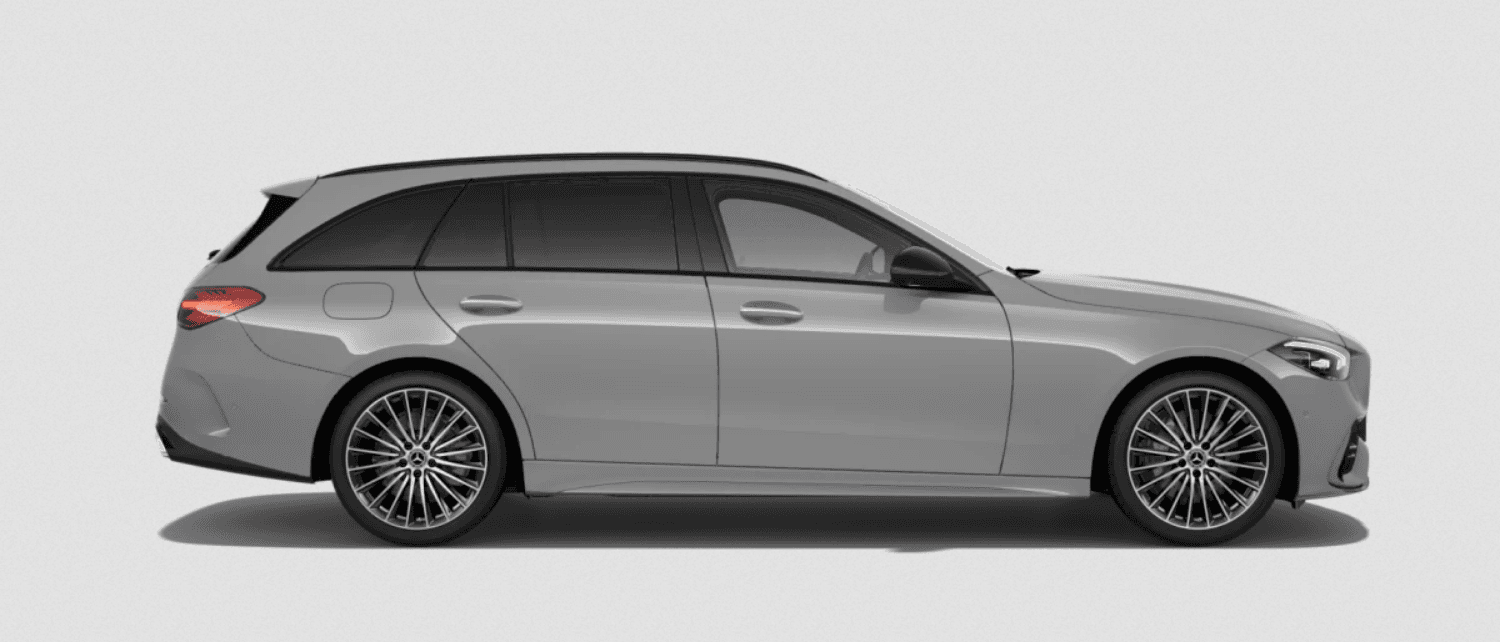 Mercedes C-Class Estate C220d diesel side profile