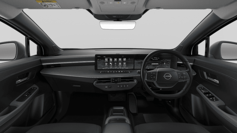 Nissan Leaf dashboard showing battery health and range display, relevant to do electric cars need servicing checks