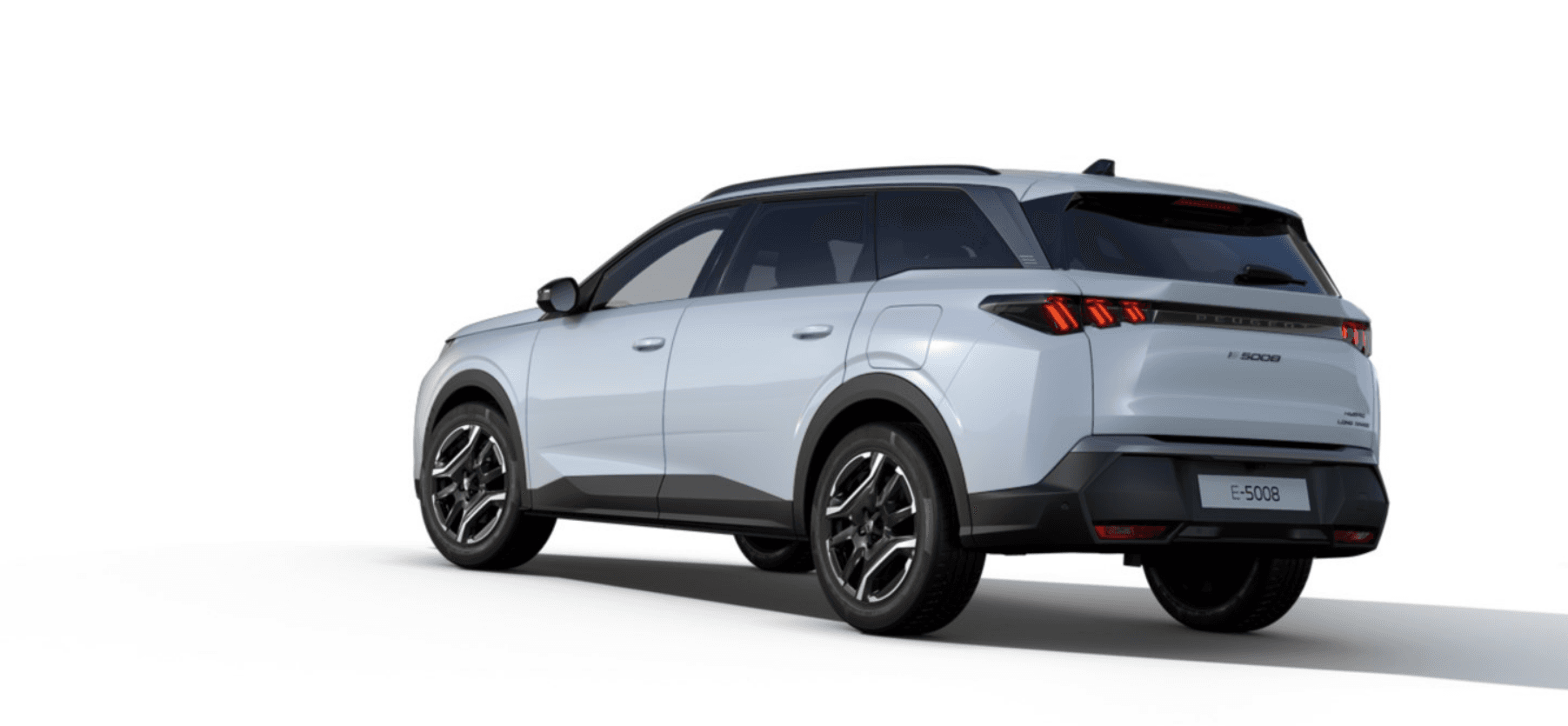 Peugeot 5008 family SUV rear angled view