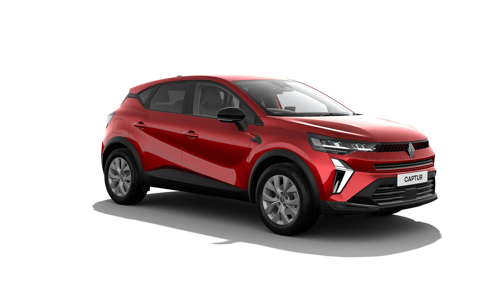 Renault Captur small SUV front three-quarter view