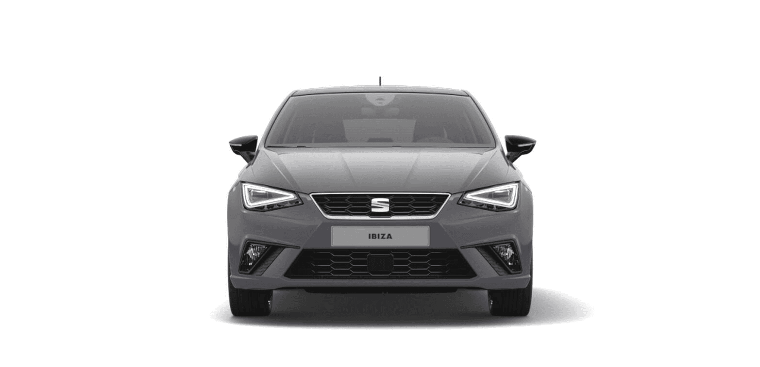 SEAT Ibiza FR Black Edition in graphene grey front