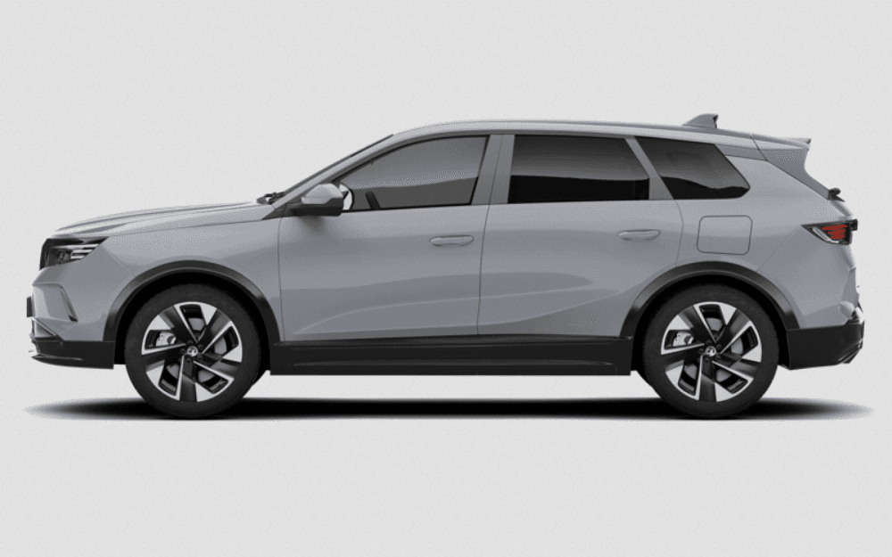Vauxhall Grandland Electric SUV side profile