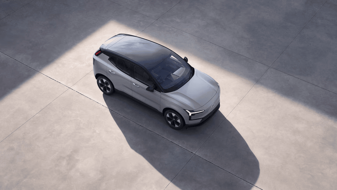 Volvo EX30 electric SUV, compact city-friendly proportions